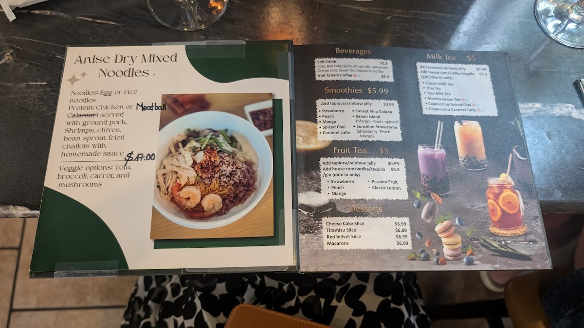 Anise Pho Menu - Image 6